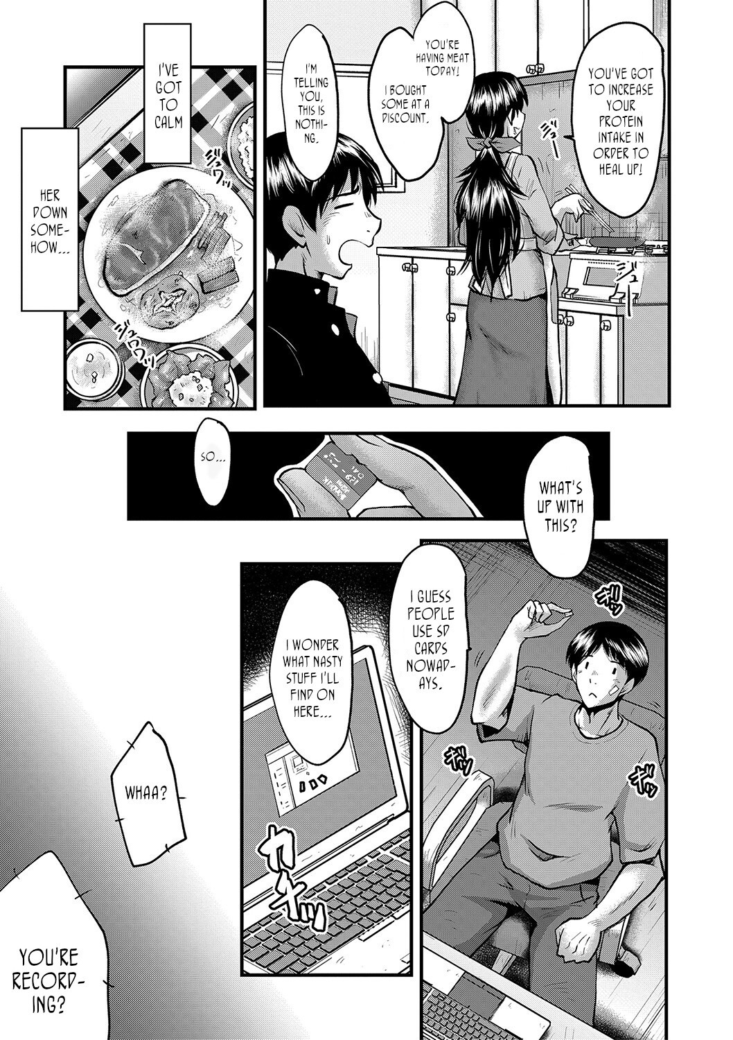 Hentai Manga Comic-My friend stole away both my childhood friend and my mother-Chapter 1-7